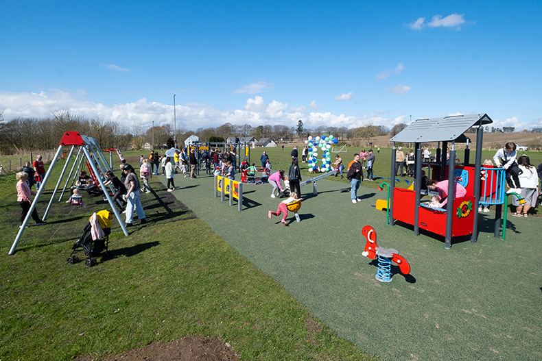 New And Improved Wellbank Park Officially Opens