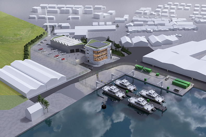 Visualisation Arklow Bank 2 Operations Base